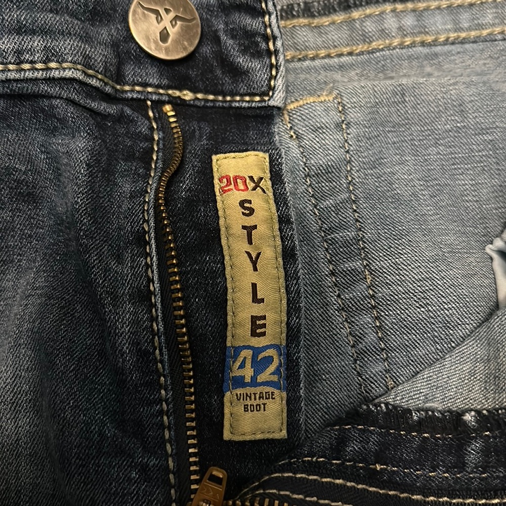 Men’s Wrangler 20x no.42 Vintage Bootcut jeans!